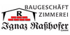 Logo von Baugeschäft u. Zimmerei Raßhofer Ignaz GmbH