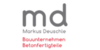 Logo von Deuschle Markus Bauunternehmung MARKUS Bauunternehmung/Betonfertigteile