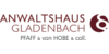 Logo von Anwaltshaus Gladenbach Pfaff & von Hobe & Coll.