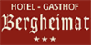 Logo von Bergheimat Hotel Gasthof