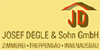 Logo von Degle Josef & Sohn GmbH Zimmerei