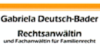 Logo von Rechtsanwältin Deutsch-Bader Gabriela