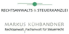 Logo von Fachanwalt Steuerrecht Rosenheim - Rechtsanwalt & Steuerkanzlei Markus Kühbandner