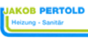 Logo von Pertold Jakob Heizung-Sanitär GbR