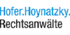 Logo von Rechtsanwälte Hofer & Hoynatzky Partnerschaft mit beschränkter Haftung