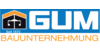 Logo von Gum, Gottlieb GmbH & Co. Bauunternehmen KG