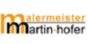 Logo von Malermeister Martin Hofer