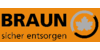 Logo von Braun Entsorgung GmbH BRAUN sicher entsorgen
