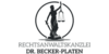 Logo von Rechtsanwaltskanzlei Dr. Becker-Platen