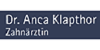 Logo von Klapthor Anca Dr. Zahnärztin
