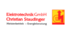 Logo von Elektrotechnik Staudinger GmbH