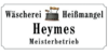 Logo von Wäscherei u. Heißmangel Heymes Meisterbetrieb