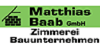 Logo von Baab Matthias GmbH Matthias
