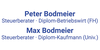 Logo von Steuerberater Bodmeier Peter u. Max
