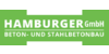 Logo von Hamburger GmbH Beton-u. Stahlbetonbau