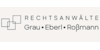 Logo von Rechtsanwälte Eberl - Grau - Roßmann