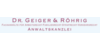 Logo von Dr. Geiger u. Röhrig Anwaltskanzlei