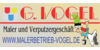 Logo von G. Vogel Maler- und Verputzergeschäft