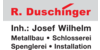 Logo von R. Duschinger Inh. Josef Wilhelm e. K. Schlosserei + Heizungsbau