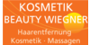 Logo von Kosmetik Beauty Wiegner