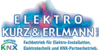 Logo von Elektro Kurz & Erlmann GmbH