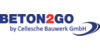 Logo von Beton2Go Celle - Beton und Schüttgüter auf Knopfdruck oder Lieferung