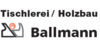 Logo von Tischlerei und Holzbau Ballmann