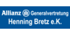 Logo von Allianz Generalvertretung Henning Bretz e.K.