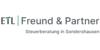 Logo von ETL Freund & Partner GmbH Steuerberatungsgesellschaft & Co. Sondershausen KG