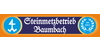 Logo von Baumbach Steinmetzbetrieb Inh. Sebastian Wichmann