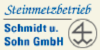 Logo von Steinmetzbetrieb Schmidt u. Sohn GmbH