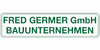 Logo von Fred Germer GmbH Bauunternehmen
