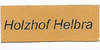 Logo von Holzhof Helbra