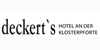 Logo von Deckert`s Hotel & Restaurant GmbH & Co.KG -Hotel an der Klosterpforte-