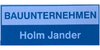 Logo von Jander Holm Bauunternehmen