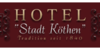 Logo von Hotel Stadt Köthen GmbH u. Co.KG