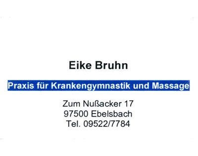 Kundenbild klein 1 KRANKENGYMNASTIK Bruhn Eike