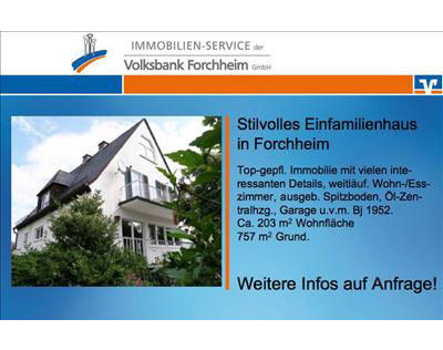 Kundenbild groß 1 Volksbank Forchheim Immobilien GmbH